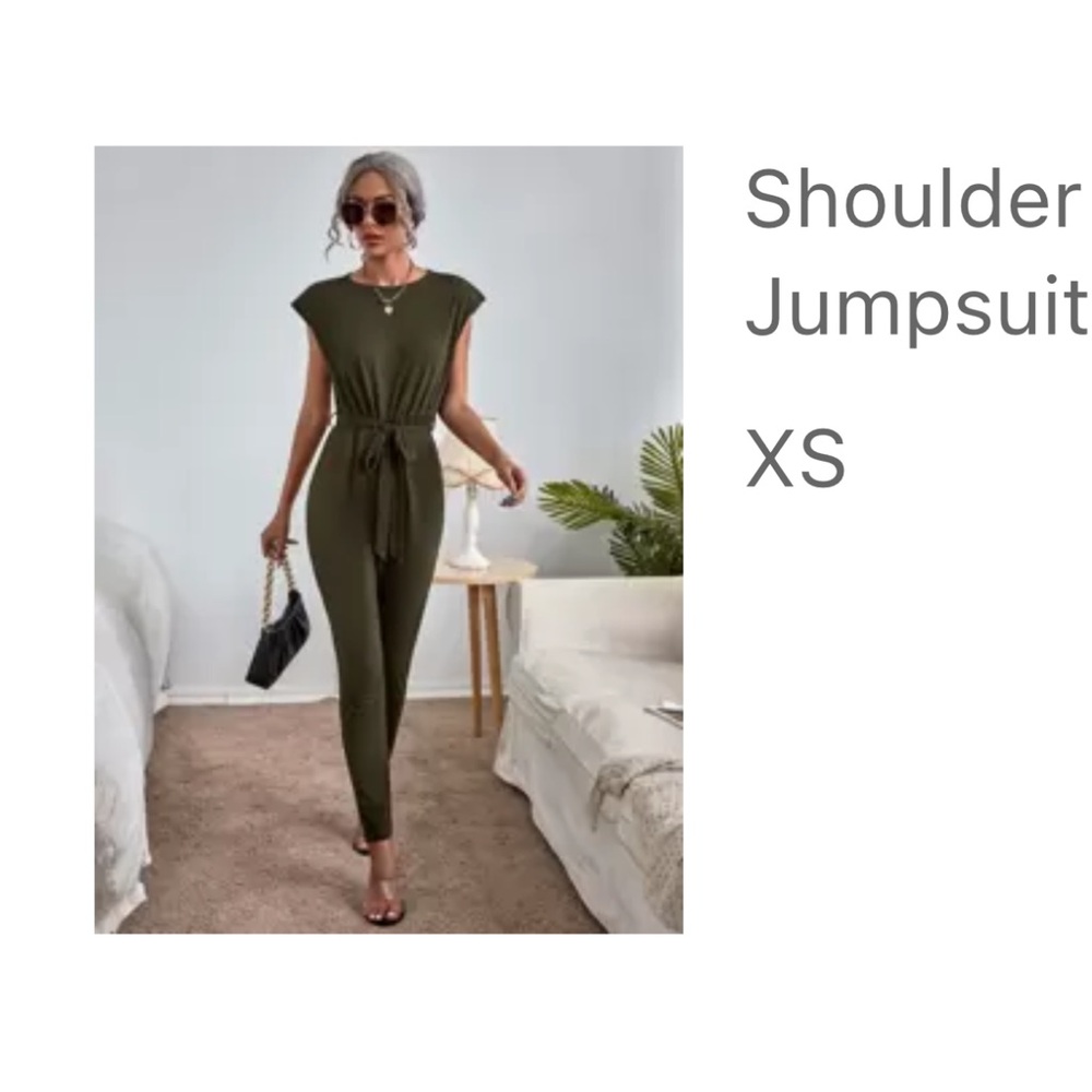Olive Green Jumpsuit